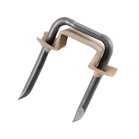 Gardner Bender Gardner Bender .55 in. W Metal Insulated Cable Staple 15 pk MSI-1575TD